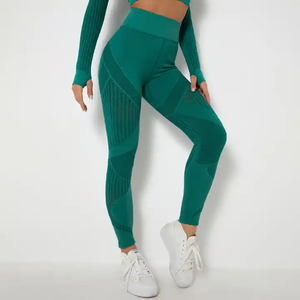 2023 nuevo diseño Lulu alinear verano desnudo gimnasio deporte Fitness pantalones Yoga Leggings para mujeres - Product Image 5