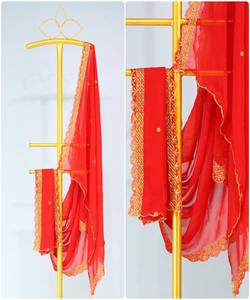 Costume de conception de fourche de style arabe avec robe Dupattas pakistanaise Salwar Kameez pour femmes tenue de soirée élégante - Product Image 4