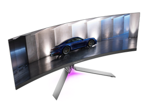 Moniteur de jeu de bureau incurvé AOC PD49 49 pouces 32:9 DQHD 240Hz 250cd/m² QD-OLED 0,03ms de temps de réponse, original et neuf - Product Image 3