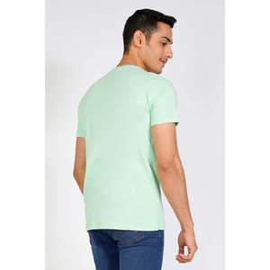Camiseta de Hombre en Stock, 100% Algodón, Lista para Venta al Por Mayor, Acabado Veraniego, Personalizable OEM/ODM - Product Image 4