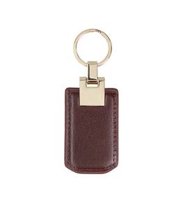Porte-clés personnalisés Vente en gros de luxe Cadeaux pour hommes Porte-clés de voiture en cuir véritable solide coloré Porte-clés personnalisés à la mode - Product Image 5