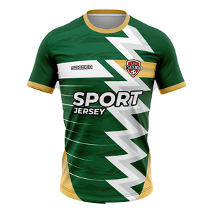 Vêtements de sport en gros pour équipes et clubs : Maillots de football rétro, uniformes sportifs décontractés, maillots de football à manches courtes par sublimation - Product Image 1
