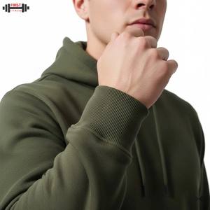 La mejor calidad Impreso Sólido Forrado Peso pesado 100% Algodón Regular Fit Sudadera con capucha de invierno Sin cuerda Logotipo personalizado Pullover Fleece - Product Image 3