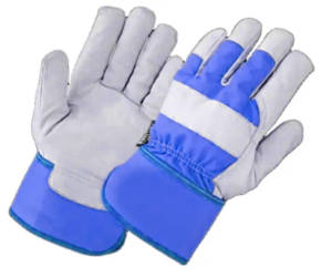 Gants de sécurité réfléchissants de haute qualité pour monteurs canadiens, en cuir de buffle pleine fleur, pour travaux d'hiver à usage industriel - Product Image 6