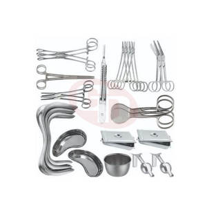 Instruments de chirurgie générale de haute qualité avec pinces et porte-aiguille pour les cliniques Ensemble d'instruments de chirurgie générale - Product Image 5