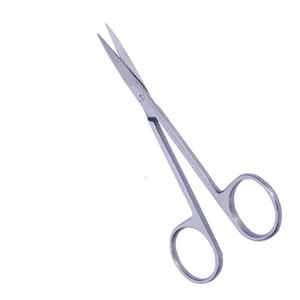 Ciseaux à iris en acier d'instruments chirurgicaux médicaux avancés de haute qualité avec ciseaux de premiers soins manuels à lame droite - Product Image 4