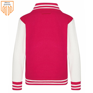 Mega Empire's High Quality Kids Varsity Jacket Último estilo de moda con logotipo frontal de cuello levantado-Best Seller - Product Image 2