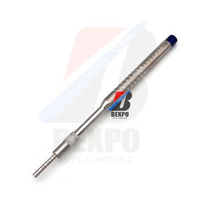 Nouveau acier manuel Source d'alimentation dentaire Sinus Lift ostéotomes Implants Concave droite Instruments chirurgicaux nettoyage remplissage dents - Product Image 3