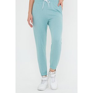 Pantalon de jogging décontracté AltBuy, coupe évasée, respirant, 100 % polyester, coupe régulière, longueur midi, style froissé - Product Image 5