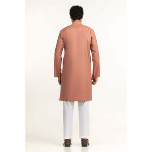 Kurta de Algodón KR-STY25-072, Estampado Étnico Tradicional Indio, Corte Regular, Salwar Kameez de Alta Calidad para Fiestas - Product Image 6