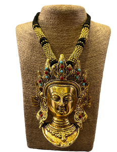 Acheter nouveaux designs bohème plaqué or grand collier pendentifs bijoux bohème par artisanat rawat - Product Image 1