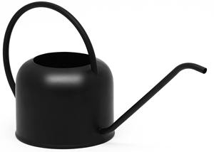 Grand arrosoir décoratif en métal avec conception à double prise et finition mate lisse pour une utilisation facile dans les jardins domestiques - Product Image 6