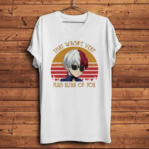 เสื้อยืดอนิเมะ โทโดโรกิ ฮีโร่อะคาเดเมีย ผ้าฝ้าย 100% ลายพิมพ์สวยงาม มีให้เลือกน้ำหนักผ้าเจอร์ซีย์ 280 กรัม 240 กรัม 200 กรัม - Product Image 4