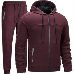 Conjuntos Deportivos Casuales de Dos Piezas para Hombre, Transpirables, de Forro Polar Estampado, de Spandex/Algodón, para Otoño e Invierno, con Logotipo Personalizado - Product Image 6