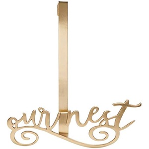 Wholesale Metal Welcome Letters <b>Wreath</b> <b>Hanger</b> Front <b>Door</b> Festival Decoration <b>for</b> Christmas Elegant Metal Garlands & <b>Wreaths</b> - Product Image 4