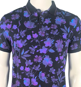 Camisa para Hombre New Look, Premium, 100% Algodón Tejido, Diseño Personalizado, Impresión Digital, Transpirable, Corte Regular, Manga Corta - Product Image 3