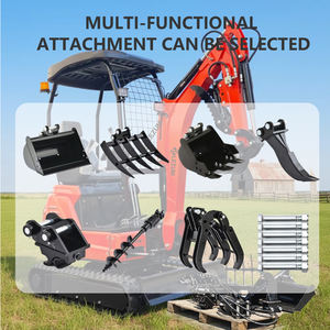 Các nhà sản xuất máy xúc mini Trung Quốc điều khiển cần gạt bên hông cho máy đào mini trang trại tại nhà - Product Image 6