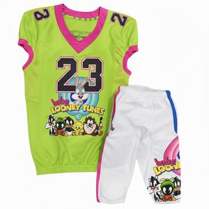 Ensemble de vêtements de sport sur mesure de haute qualité, impression numérique, respirant, grande taille, ensembles d'uniformes de football américain - Product Image 2