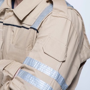 Vêtements de travail ensemble manches complètes vêtements de travail costume pour hommes vêtements de travail de sécurité uniforme d'approvisionnement d'usine - Product Image 3