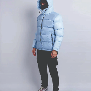 Vêtements à bulles avec logo personnalisé Veste bouffante pour hommes Veste d'hiver épaisse et chaude surdimensionnée pour hommes Veste d'hiver pour hommes - Product Image 3