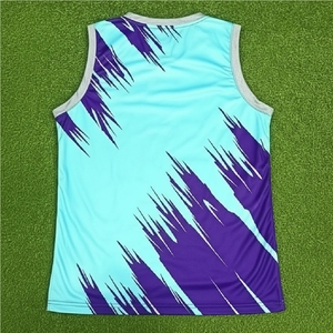 Nouveaux maillots de basket-ball d'été de haute qualité, impression par transfert thermique, noms d'équipe personnalisés, séchage rapide, respirant, chemises de sport pour hommes - Product Image 5