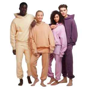 Sudadera Lisa, suéter de Color en blanco, sudadera informal para hombre, sudadera personalizada, sudaderas con capucha Unisex, sudaderas con capucha cómodas de color personalizado - Product Image 2