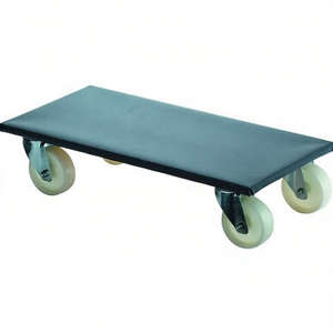 Ruedas de Transporte de 100 mm de Diámetro, Rodillos BS con Capacidad de 350 kg, 600 mm de Largo x 300 mm de Ancho, Plástico Antideslizante para Carretillas de Mano - Product Image 3