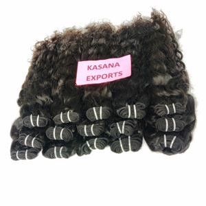 Extensiones de cabello humano de paquete vietnamita de procesamiento químico doble máquina India cruda de tejido profundo suelto de Color Natural para mujer - Product Image 5