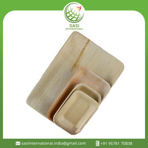 Vente directe d'usine de vaisselle jetable biodégradable en feuille de palmier assiettes jetables élégantes pour les fêtes et les mariages - Product Image 2