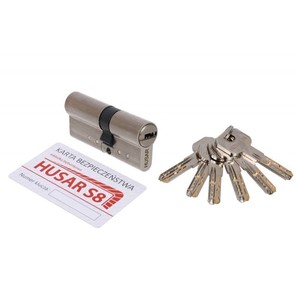 Cilindro HUSAR S8 40/50 Níquel/Satin CL. C, 6 teclas - Product Image 1