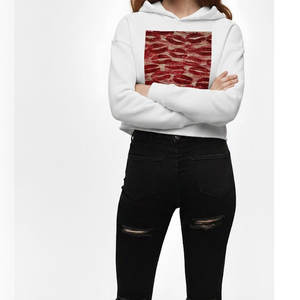 เสื้อฮู้ดดี้ผู้หญิงแบบสั่งทำ OEM ดีไซน์ทันสมัย ผ้าฝ้ายฟลีซ 100% แห้งเร็ว เหมาะสำหรับชุดลำลองประจำวัน - Product Image 3