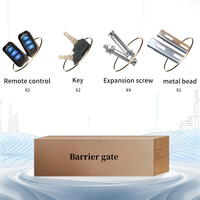 Sistema de puerta de barrera de estacionamiento inteligente XGY con motor sin escobillas de configuración web y rendimiento duradero de 2 millones de ciclos