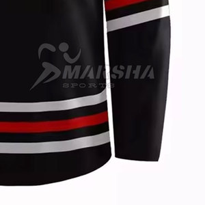 เสื้อฮอกกี้น้ำแข็งทีมแบบสลิมฟิต ทนทาน ผลิตจากโพลีเอสเตอร์ 100% สวมใส่สบาย เป็นมิตรกับสิ่งแวดล้อม ปรับแต่งได้ สำหรับนักกีฬา - Product Image 6