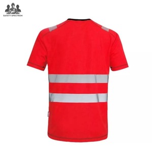 Camiseta de Uniforme Industrial para Hombre al por Mayor |   Ropa de Seguridad Profesional Transpirable e Impermeable |   Ropa de Trabajo de Alta Visibilidad OEM - Product Image 2