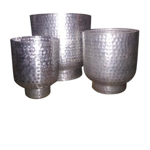 Macetas Decorativas de Metal para Hogar y Jardín, Macetas Independientes para Flores, Decoración Interior y Exterior para Hogar y Restaurante - Product Image 5