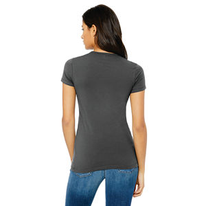 T-Shirt Slim pour femmes, 100% Airlume, en coton peigné avec anneau, 32, simple, 4.2 oz - Product Image 3