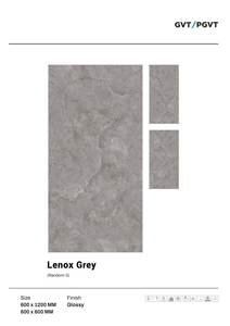 Carrelage de sol en porcelaine émaillée polie de couleur noire d'aspect de marbre brillant élevé 600x600 800x800 600x1200 - Product Image 4