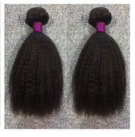 Rambut Manusia India Keriting Remy Virgin Mentah dalam Bentuk Bundel |   Ekstensi Rambut Double Weft Pre-Bonded Mesin |   Anyaman Bebas Kusut |   Grosir dalam Jumlah Besar