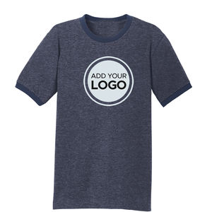 เสื้อยืดริงเกอร์สาม100% จำนวนมาก - Product Image 1