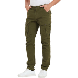 Pantalones Cargo Jogger Rectos para Hombre, Diseño Multibolsillos Personalizado, Estilo Urbano, Moda Deportiva Casual para Exteriores 2026 - Product Image 2
