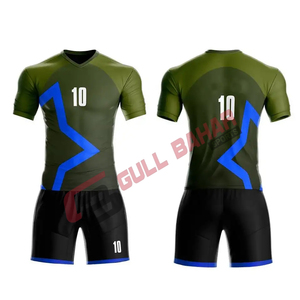 Conjunto de Uniforme de Fútbol Personalizado 2026, Traje de Entrenamiento Unisex para Equipo, Ropa de Club, 100% Poliéster, Secado Rápido, Transpirable - Product Image 2