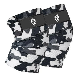 Wholesale Neoprene Non-Slip High Quality Gym <b>Exercise</b> <b>Knee</b> Wraps Custom OEM Design Best Supplier Price Custom Logo Weight - Product Image 1