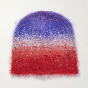 Vente en ligne Street Wear Prix bas Bonnet en mohair pour homme Haute qualité Coupe-vent Chaud Bonnet en mohair avec personnalisation - Product Image 1