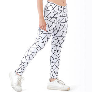 Top femmes taille haute Yoga Leggings haute qualité solide cravate teinture tenue décontracté haute qualité dames Leggings - Product Image 4