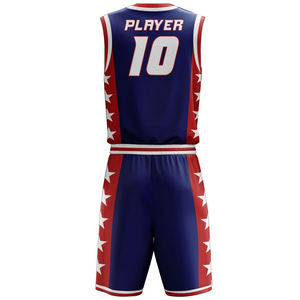 Uniforme de Baloncesto de Poliéster Transpirable de Secado Rápido, Antibacterial y Anti-UV, Diseño Personalizado OEM para Adultos Unisex, Tallas Grandes - Product Image 3
