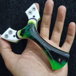 Bimbim Micarta Tactical Slingshot Catapult de précision compacte pour les sports de plein air - Product Image 6