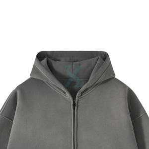 Nre Arrivée Personnaliser Femmes Acide Lavage Zip Up Hoodies Polaire À Capuche Surdimensionné Premium Design Femmes Acide Lavé Hoodies - Product Image 3