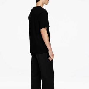 T-shirt décontracté pour hommes du meilleur fabricant 100% coton avec impression numérique Service OEM Conception d'épaule déroulante - Product Image 2