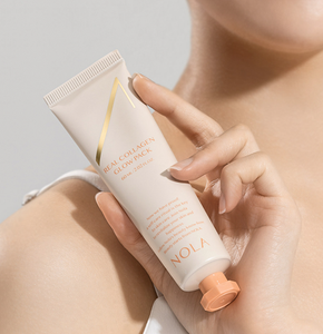 Pack de masque facial Peel-Off 60ml Soins de la peau coréens pour le resserrement des pores du visage Radiant Soin des rides avec de l'acide hyaluronique au collagène - Product Image 3