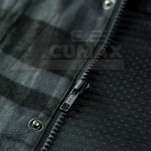 Camisas de franela para hombre de alta calidad de tela de algodón duradero proveedor OEM ODM camisas a cuadros al por mayor - Product Image 6